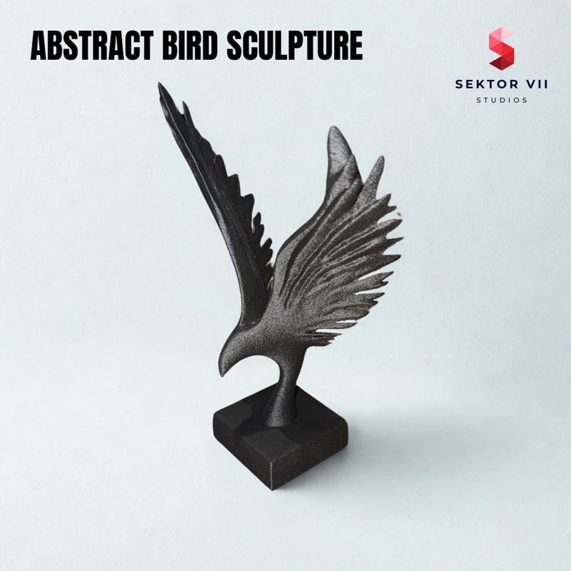 ABSTRACT BIRD / FALCON / HOMEDECOR STATUE