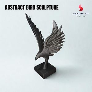 ABSTRACT BIRD / FALCON / HOMEDECOR STATUE