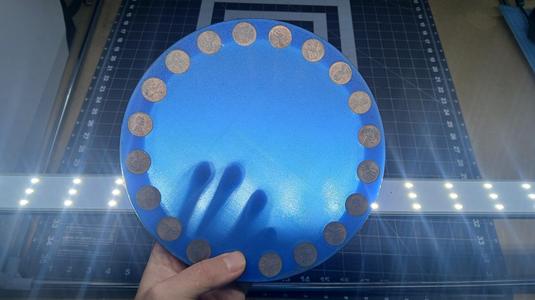 Disc Golf Driver - Weighted with Pennies