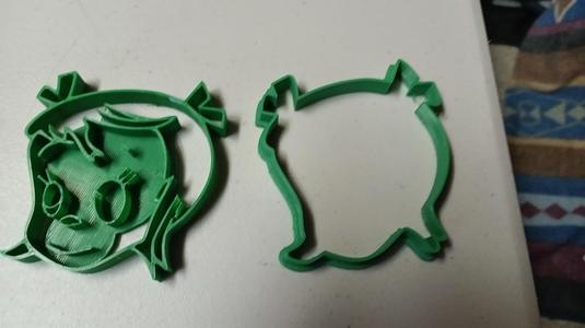 Cindy Lou Who Christmas Cookie cutter Grinch