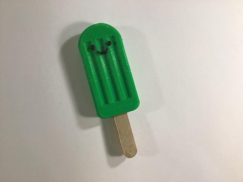 Happy Smiling Popsicle | Summer Designs #1