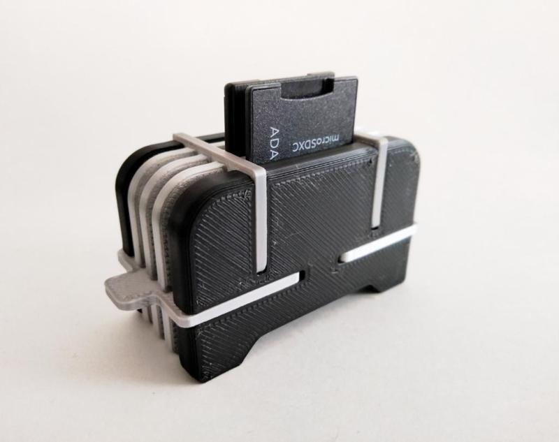 4 Slice SD Card Toaster/Organizer Kit