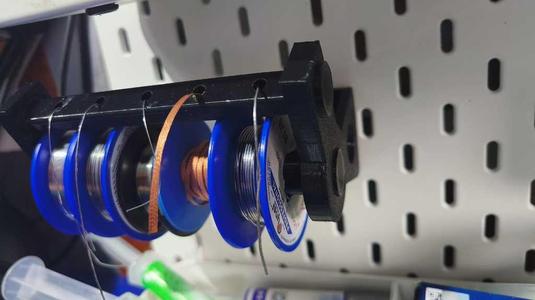 Solder wire holder for IKEA BOARD/ Uchwyt do cyny na IKEA BOARD