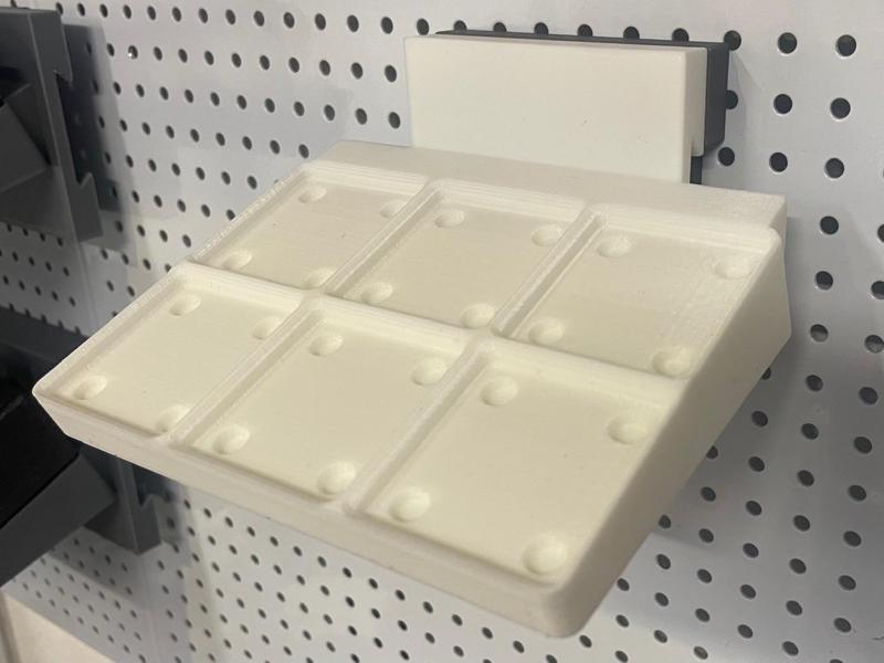 gridfinity 2x3 bin holder for the modula system