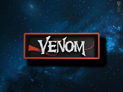 Venom Cinema Film Room Sign Box