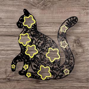 Star Cat wall art 