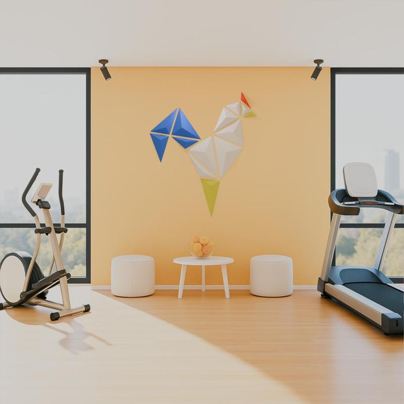 Minimalist Rooster wall art