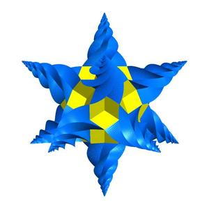 Dorozinski Twisted Star Dodecahedron 1