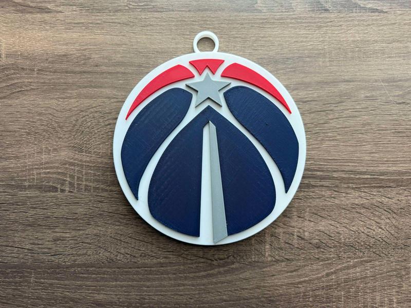 Washington Wizards Oversized Necklace, Pendant