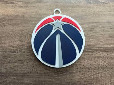 Washington Wizards Oversized Necklace, Pendant
