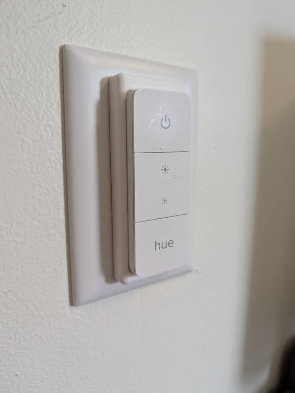 Decora Adapter for Phillips Hue Dimmer (2nd Generation / Power-Hue buttons)