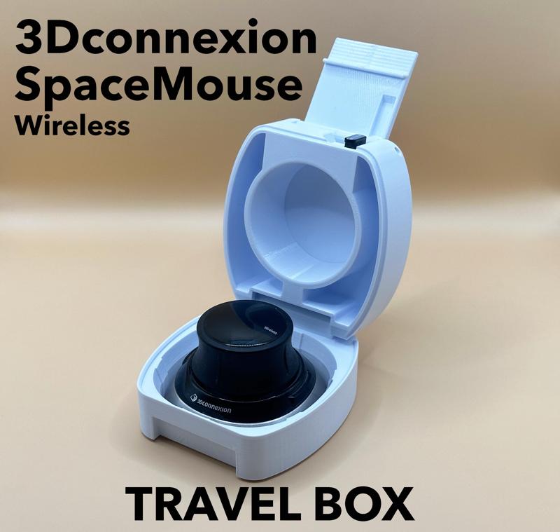 Travel Box for 3Dconnexion SpaceMouse Wireless