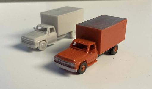 CN Express cube van truck - N Scale (1:160)