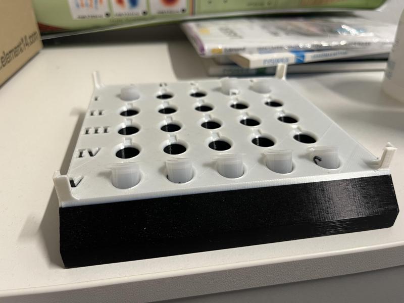 Stackable 10 mm sample organizer - PELCO vials