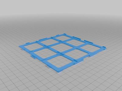 Starting tile grid for Mists over Carcasonne