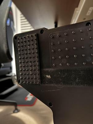 Logitech/Saitek rudder pedals carpet gripper