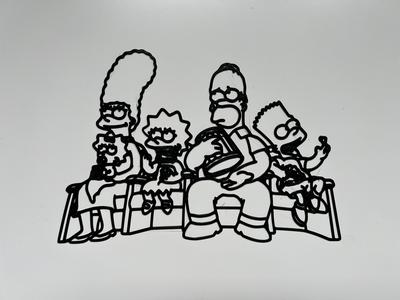 The Simpsons Wall Art #1