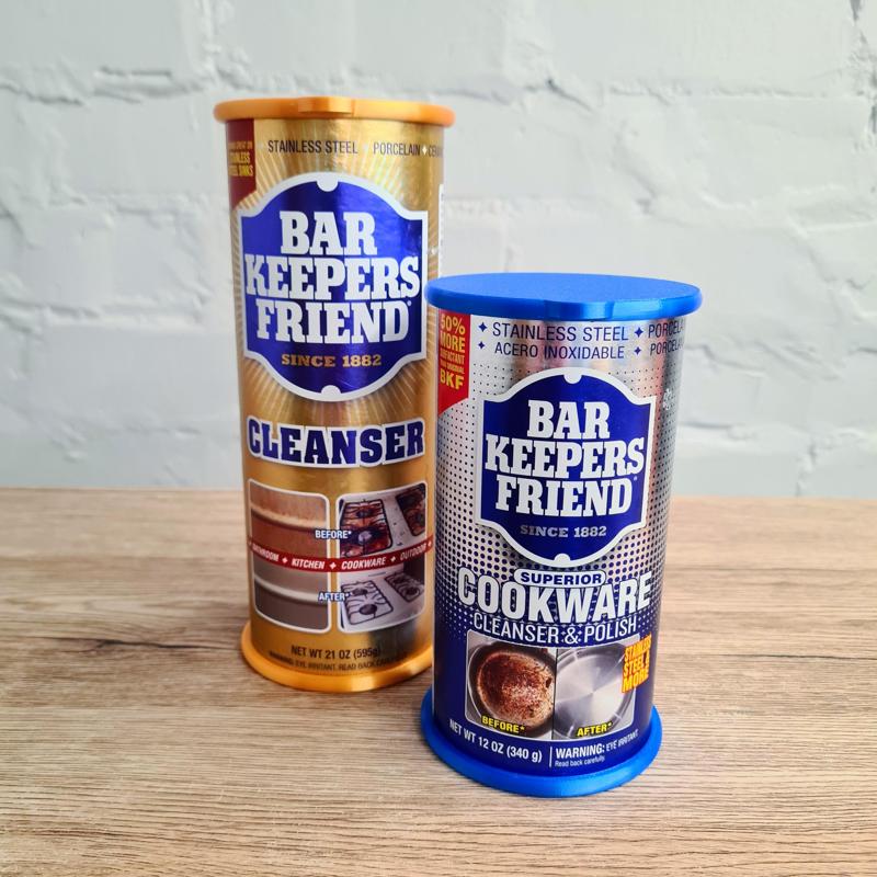 Bar Keepers Friend Lid - Airtight Seal - BKF (Barkeepers) Can / Tin - JCreateNZ