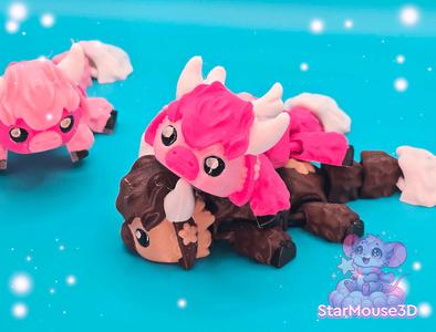 Blossom Highland Cow Flexis