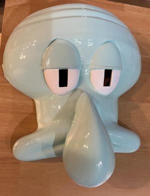 Squidward less creepy?