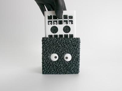Soot Sprite Pixel Storage Box (Gridfinity Compatible 2x2)