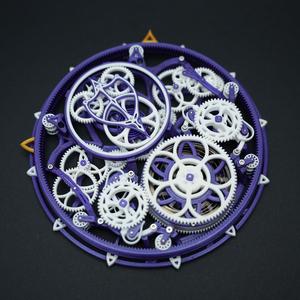 Tourbillon Mechanica - Tourbillon Escapement Mechanical Clock (Assembly guide pdf in description)