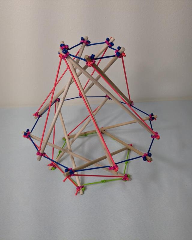 Tensegrity Build System for 5/16" Dowels