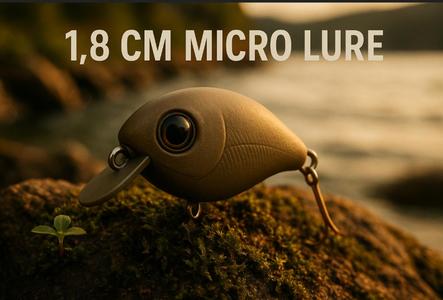 1.8CM ULRF Fish Lure (TWO MODELS WITH AND WITHOUT 4.5MM BB BALLS) - 1.8CM ULRF Balık Yemi (4.5MM BB TOPLU VE BB TOPSUZ İKİ MODEL)