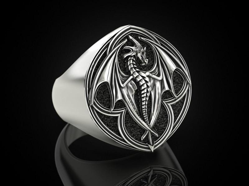 Dragon Religion Ring