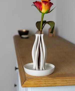 Mordern Vase "Emberflare" | Propagation Vase STL to 3D print | Open Water Design 
