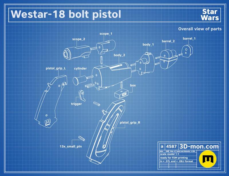 Westar-18 Bolt Pistol