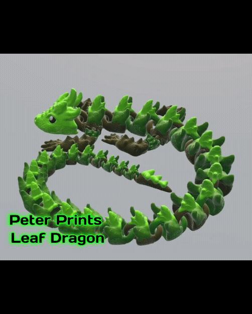 Leaf Dragon - Fully Articulated Dragon