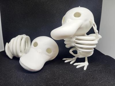 Psyduck skeleton