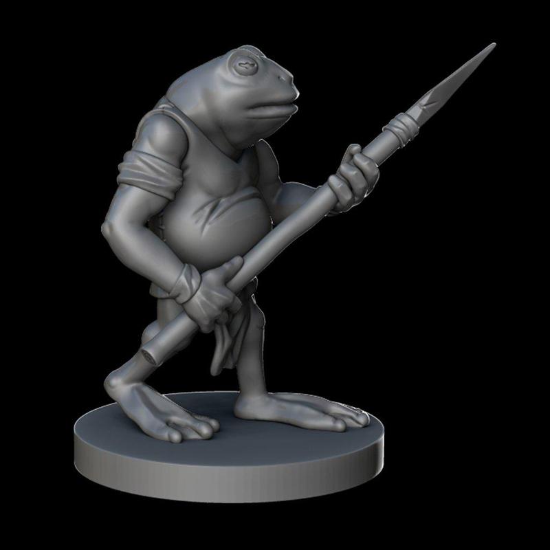 Bullywug - DnD 28 mm miniature