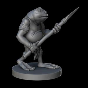 Bullywug - DnD 28 mm miniature