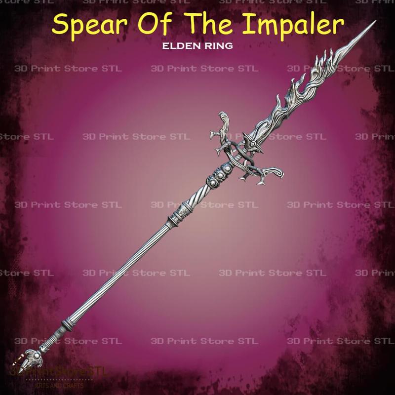 Spear Of The Impaler Cosplay Elden Ring - STL File