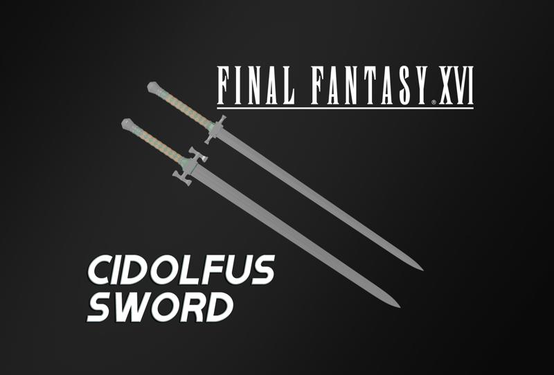 Final Fantasy XVI - Cid Swords