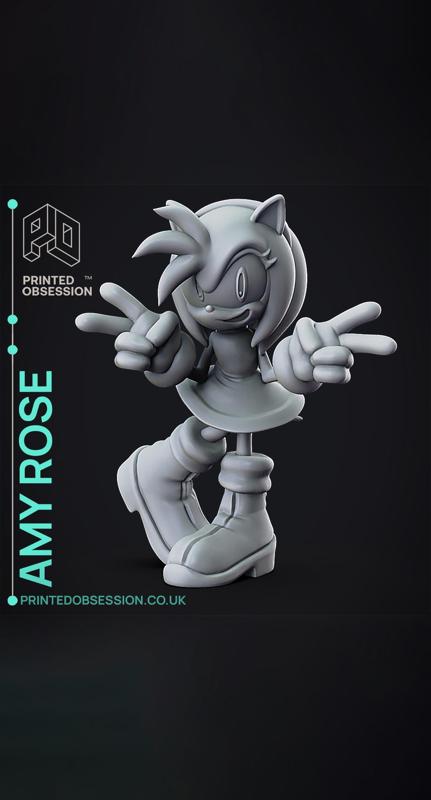 Amy Rose - Sonic The Hedgehog - Fan Art