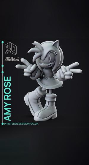 Amy Rose - Sonic The Hedgehog - Fan Art