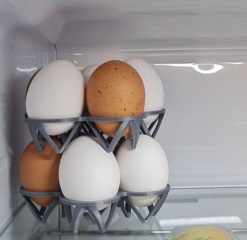 Egg storage - save space in the fridge!