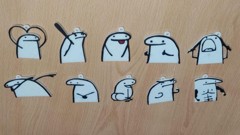 FLORK KEYCHAINS PACKAGE - PAQUETE DE LLAVEROS DEFORMITO