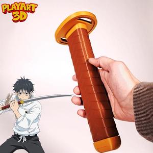 COLLAPSING KATANA - YUTA OKKOTSU - JUJUTSU KAISEN - (PRINT IN PLACE + ASSEMBLY VERSION)