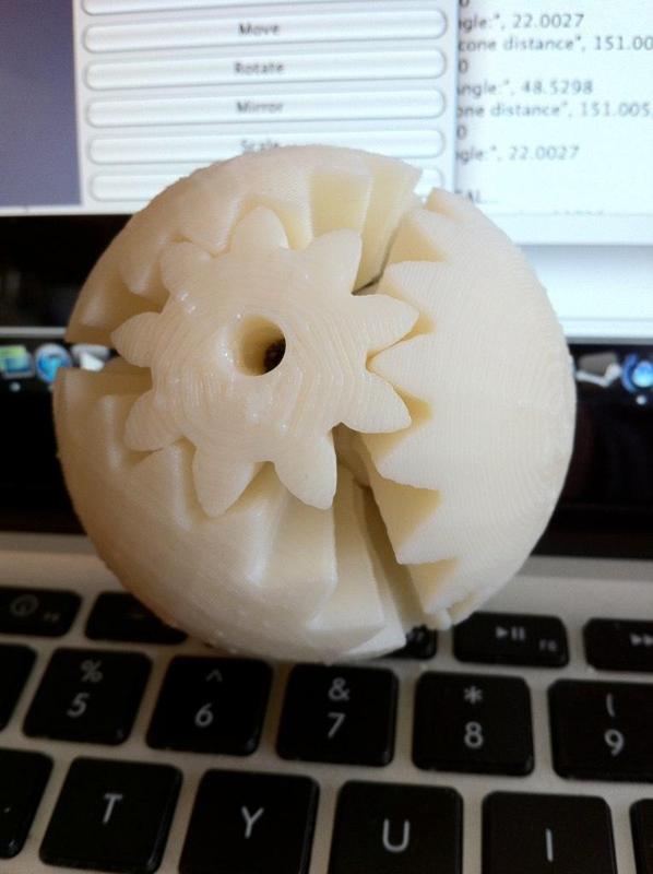 Eccentric Sphere Gears