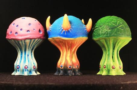 Tabletop plant: "Mushroom Set A1" (Alien Vegetation 51)