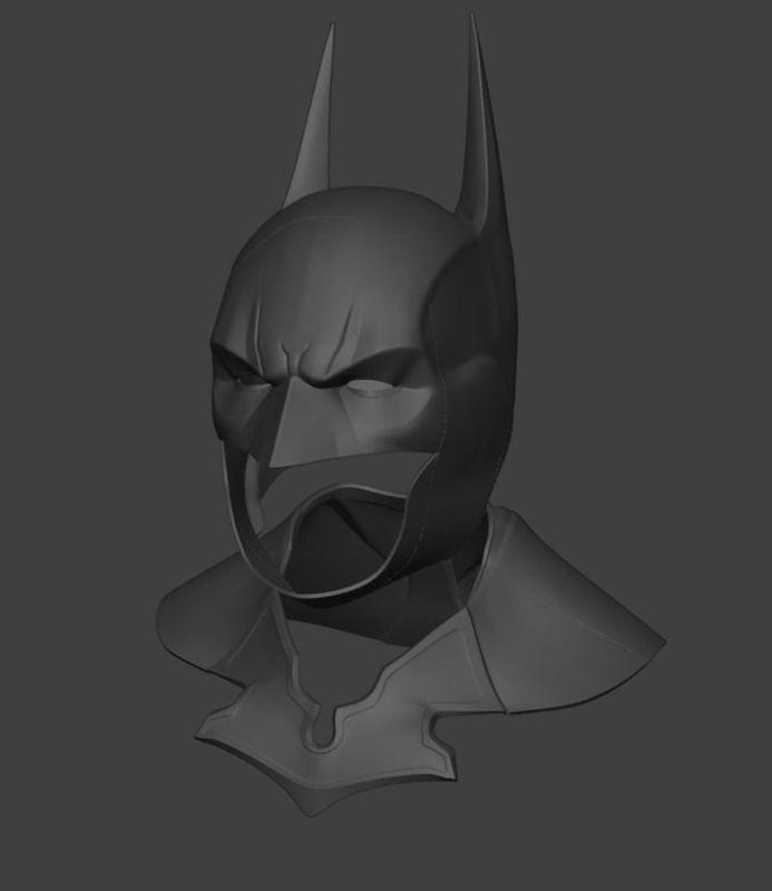 Batman Arkham Origins inspired Cowl and Collar piece