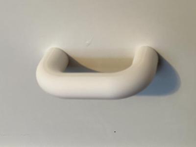 Round furniture handle (63 mm screw distance)