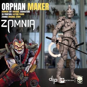 Orphan Maker - complete 3D printable Action Figure