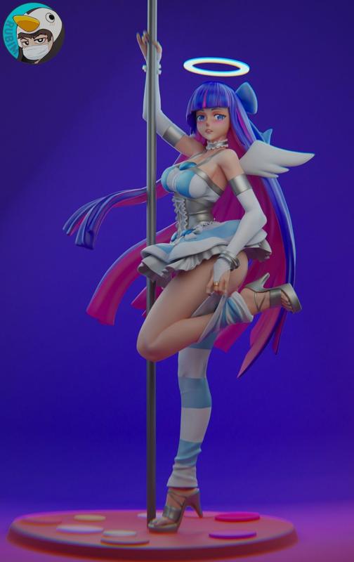 Stocking pantystoking with garterbelt