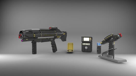 Star Trek Bundle - Phaser - Starfleet Cannon - Tricoder  - STL
