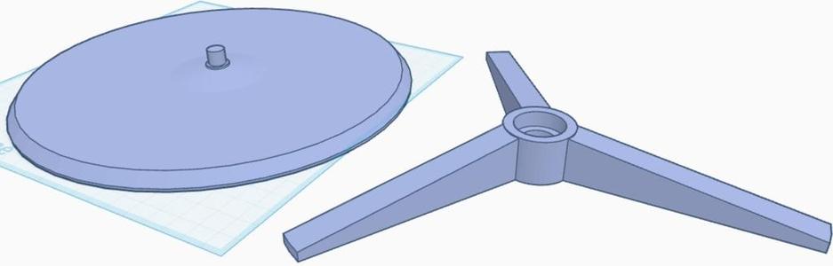 Simple Ball Bearing Turntable